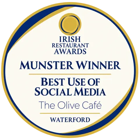 Irish Restaurant Awards: Munster Winner, Best Use of Social Media, The Olive Café, Waterford